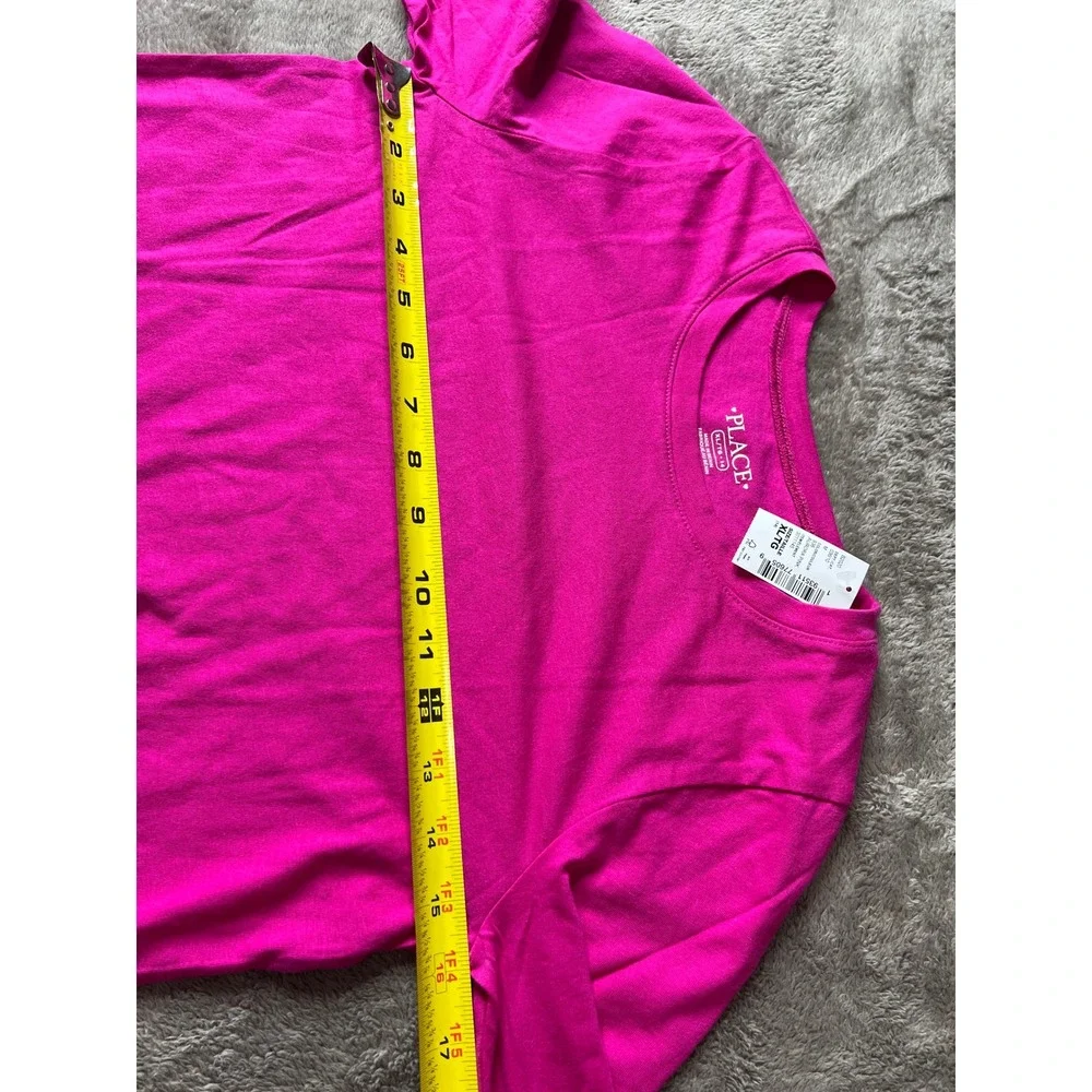 The Children's Place Girls Size 14 XL Aurora Pink Long Sleeve Top NWT